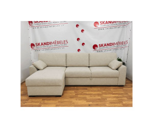 Sofa ELBA (Left corner, extendable)(Sand)(Exposition) Sofa ELBA (Left corner, extendable)(Sand)(Exposition)